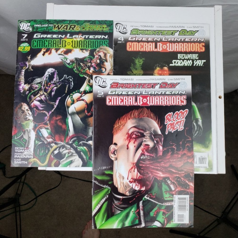 DC Comics Green Lantern Set of 7 Comic Books